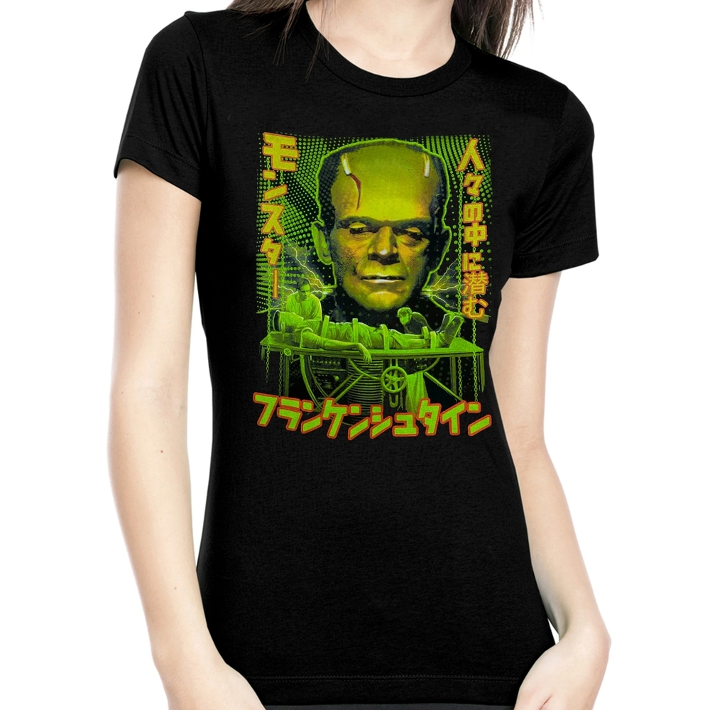 Rock Rebel Japanese Frankenstein Graphic Tee